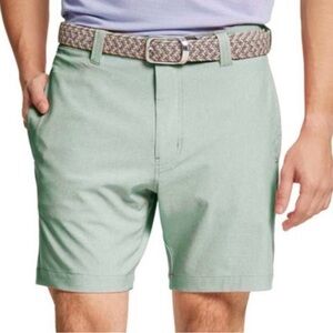 NWT MAELREG Performance Proflex Golf Shorts Size 38 X 7 in Mint Green